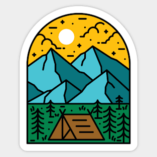 Camp Sticker